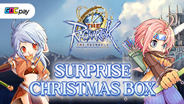 Open the Mystery Christmas Gift from GOCpay - Top Up THE RAGNAROK Using GOC Wallet