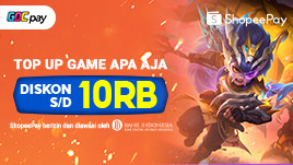 Top Up Game Apa Aja di GOCpay Diskon 10RB Pakai ShopeePay!