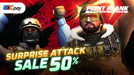 Point Blank Surprise Attack Sale - Diskon 50% Buat Troopers Cuma Sampai 13 Juli!