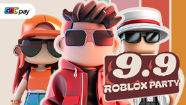 9.9 ROBLOX Party! Top Up Gift Card Dapat Cashback 15RB