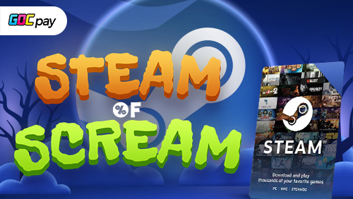 STEAM of SCREAM: คืนเงิน 20% ต้อนรับฮาโลวีน!