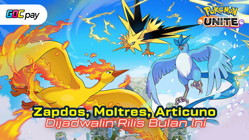 3 Legendary Birds Bakal Bisa Kamu Mainkan di Pokémon UNITE!