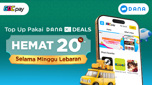 OTW Mudik Inget Top Up Game Yang Harganya Ngampuungg Banget