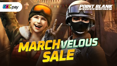 Belanja Senjata Makin Hemat di MARCHvelous Sale Point Blank
