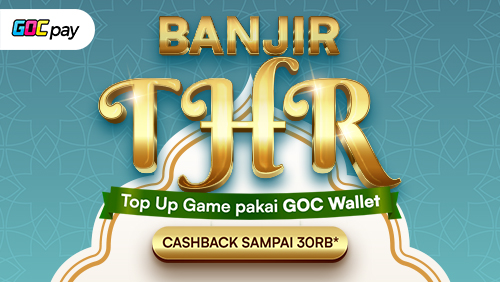 Top Up Game dan Voucher di GOCpay Langsung Kebanjiran THR
