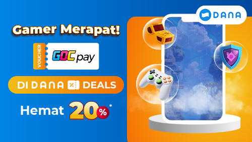 Gamer Merapat! Upgrade Skin Anti Wacana Pakai Voucher Diskon di Aplikasi DANA
