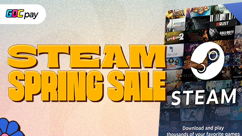 Score 12% Cashback on STEAM Wallet for Steam Spring Sale