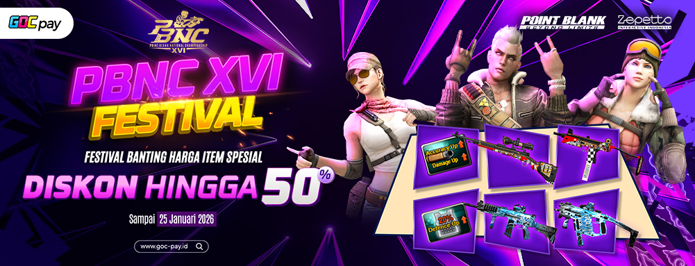 Siap Serbu Diskon Setengah Harga Item Point Blank Selama Euphoria PBNC XVI