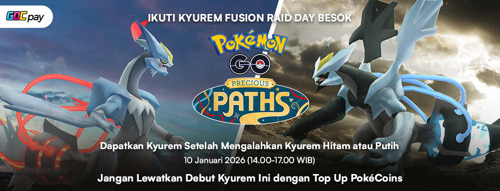Pantang Pulang! Tangkap Kyurem Terkuat di Kyurem Fushion Raid Day Pokemon GO