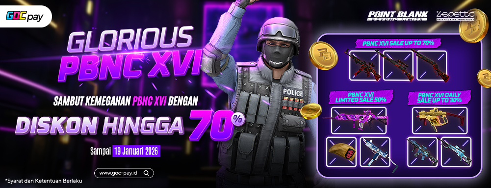 Euforia PBNC XVI Makin Terasa Melalui Event Glorious Point Blank