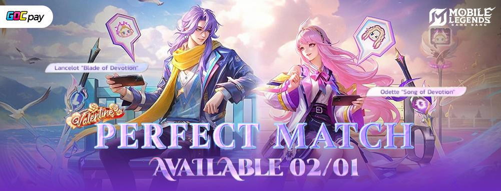 Skin Romantis Odette dan Lancelot Akan Segera Hadir di Mobile Legends